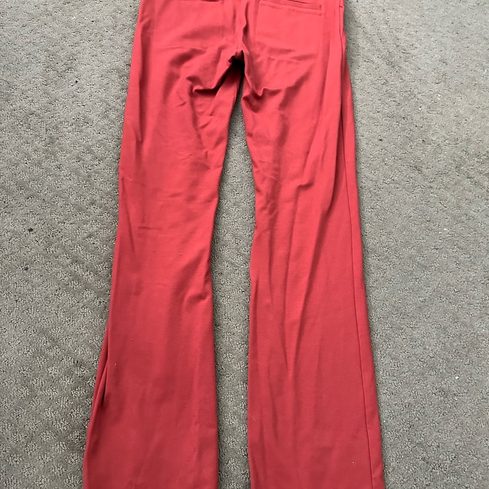 Rust Colored Betabrand Pants, Medium - image 3